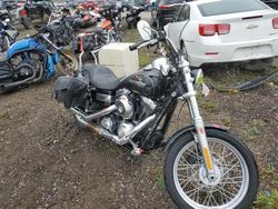 Salvage motorcycles for sale at Davison, MI auction: 2013 Harley-Davidson Fxdc Dyna Super Glide