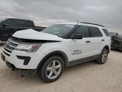 Salvage cars for sale from Copart Andrews, TX: 2019 Ford Explorer