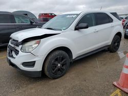 Salvage cars for sale from Copart Wichita, KS: 2016 Chevrolet Equinox LS