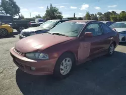 Salvage cars for sale from Copart San Martin, CA: 1999 Mitsubishi Mirage LS