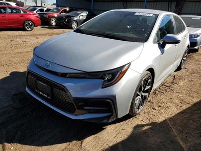 Salvage cars for sale from Copart Colorado Springs, CO: 2021 Toyota Corolla SE