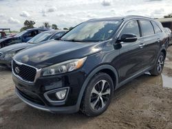 Salvage cars for sale from Copart Riverview, FL: 2016 KIA Sorento EX
