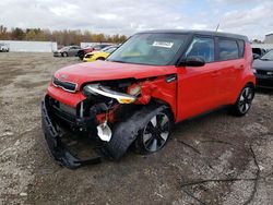 KIA salvage cars for sale: 2016 KIA Soul +