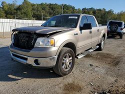 Salvage cars for sale at Grenada, MS auction: 2006 Ford F150 Supercrew