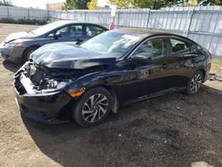 Salvage cars for sale from Copart Ontario Auction, ON: 2018 Honda Civic LX