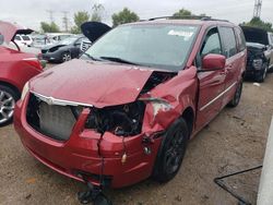 Salvage cars for sale at Elgin, IL auction: 2010 Chrysler Town & Country Touring Plus