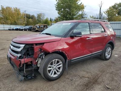 Salvage cars for sale from Copart Columbia Station, OH: 2015 Ford Explorer XLT
