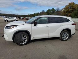Salvage cars for sale at Brookhaven, NY auction: 2021 Toyota Highlander Hybrid Limited