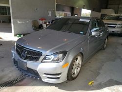 Salvage cars for sale from Copart Sandston, VA: 2013 Mercedes-Benz C 300 4matic