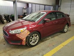 Salvage cars for sale from Copart Mocksville, NC: 2016 Ford Focus SE