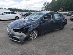 Salvage cars for sale from Copart Dunn, NC: 2015 Ford Fusion S