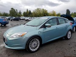 Salvage cars for sale from Copart Portland, OR: 2012 Ford Focus BEV