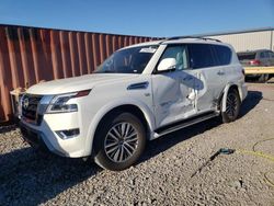 Salvage cars for sale from Copart Hueytown, AL: 2022 Nissan Armada SL