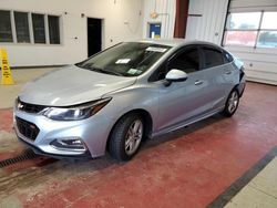 Salvage cars for sale from Copart Angola, NY: 2017 Chevrolet Cruze LT