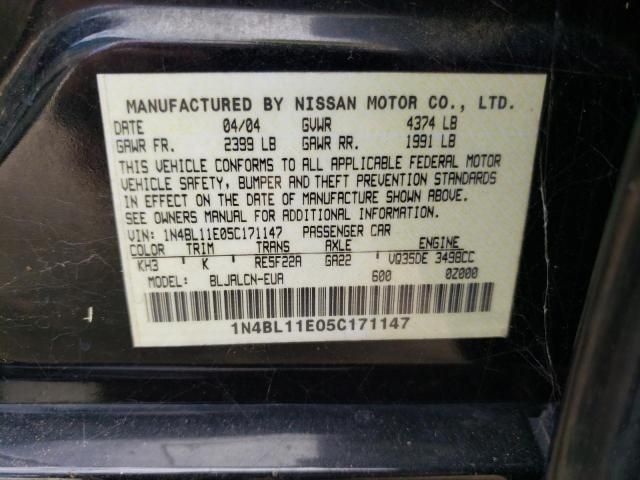 2005 Nissan Altima SE