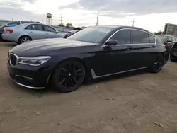 Salvage cars for sale from Copart Chicago Heights, IL: 2016 BMW 750 XI