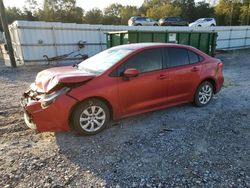 Salvage cars for sale from Copart Augusta, GA: 2020 Toyota Corolla LE