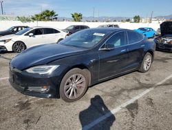 Salvage cars for sale at Van Nuys, CA auction: 2019 Tesla Model S