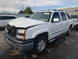 Salvage cars for sale from Copart Littleton, CO: 2004 Chevrolet Avalanche K1500