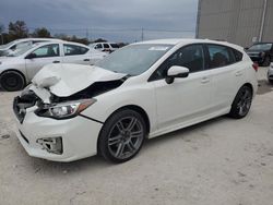 Salvage cars for sale at Lawrenceburg, KY auction: 2017 Subaru Impreza Sport