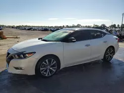 Nissan Maxima salvage cars for sale: 2017 Nissan Maxima 3.5S