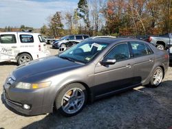 Salvage cars for sale from Copart Candia, NH: 2008 Acura TL