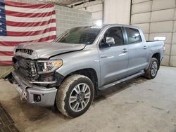 Salvage cars for sale from Copart Columbia, MO: 2021 Toyota Tundra Crewmax 1794