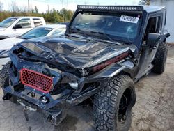 Salvage cars for sale at Bridgeton, MO auction: 2018 Jeep Wrangler Unlimited Rubicon