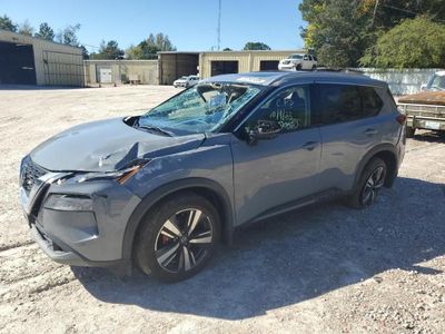 Salvage cars for sale from Copart Knightdale, NC: 2021 Nissan Rogue SL