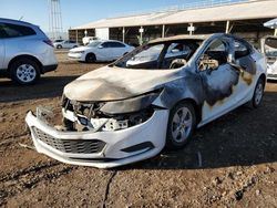 Vehiculos salvage en venta de Copart Phoenix, AZ: 2018 Chevrolet Cruze LS
