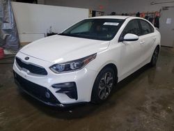 Salvage cars for sale from Copart Elgin, IL: 2020 KIA Forte FE
