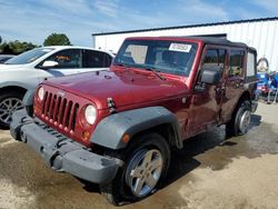 Salvage cars for sale from Copart Shreveport, LA: 2012 Jeep Wrangler Unlimited Sport