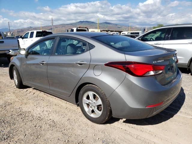 2014 Hyundai Elantra SE