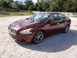 Salvage cars for sale from Copart Fort Pierce, FL: 2011 Nissan Maxima S