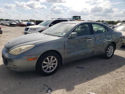 Salvage cars for sale from Copart San Antonio, TX: 2004 Lexus ES 330