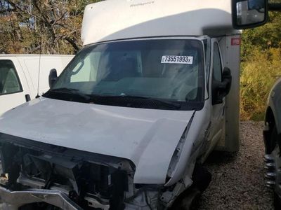 Salvage cars for sale from Copart Knightdale, NC: 2019 Ford Econoline E350 Super Duty Cutaway Van