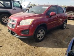 Salvage cars for sale at Elgin, IL auction: 2015 Chevrolet Trax LS