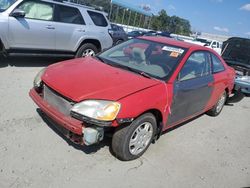 Vehiculos salvage en venta de Copart Spartanburg, SC: 2002 Honda Civic LX