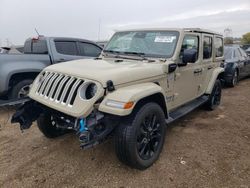 Jeep Vehiculos salvage en venta: 2022 Jeep Wrangler Unlimited Sahara 4XE