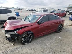 KIA k5 salvage cars for sale: 2021 KIA K5 GT Line