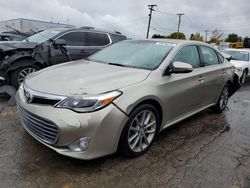 Salvage cars for sale from Copart Chicago Heights, IL: 2015 Toyota Avalon XLE