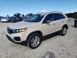 Salvage cars for sale from Copart West Warren, MA: 2011 KIA Sorento Base