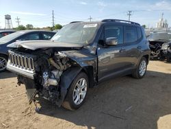 Salvage cars for sale from Copart Chicago Heights, IL: 2017 Jeep Renegade Latitude