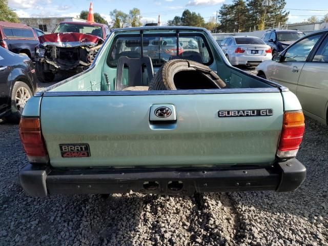 1986 Subaru Brat GL