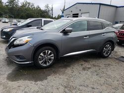 Salvage cars for sale from Copart Savannah, GA: 2017 Nissan Murano S