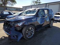 Carros salvage a la venta en subasta: 2019 Infiniti QX80 Luxe