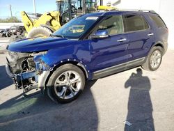 Salvage cars for sale at Las Vegas, NV auction: 2013 Ford Explorer Limited