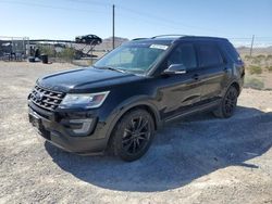 Salvage cars for sale from Copart North Las Vegas, NV: 2017 Ford Explorer XLT