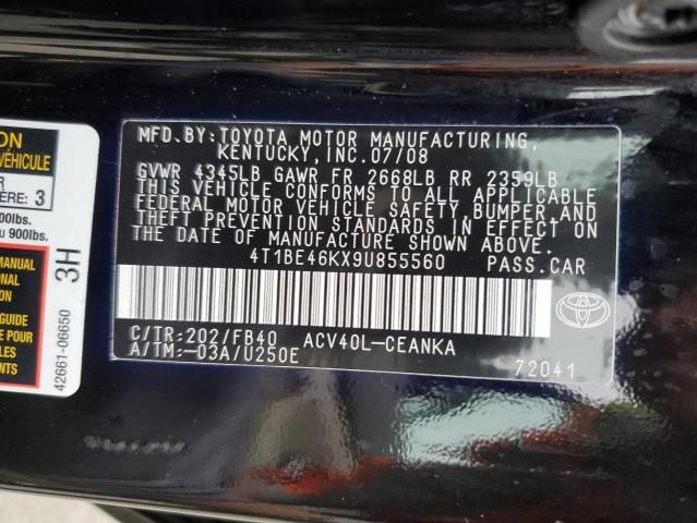 2009 Toyota Camry Base