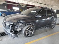 Salvage cars for sale at Dyer, IN auction: 2022 Hyundai Tucson SEL